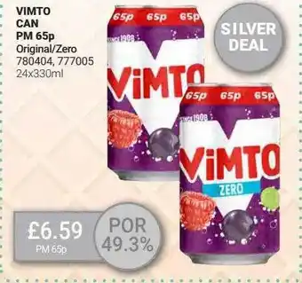 Bestway Vimto Can offer