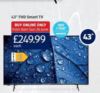 Aldi 43'' Fhd Smart Tv offer