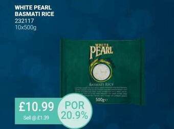 Bestway White Pearl Basmati Rice offer