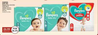 Bestway Pampers Baby Dry offer