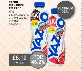 Bestway Yazoo Milk Drink offer