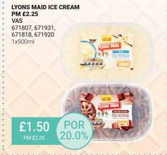 Bestway Lyons Maid Ice Cream offer