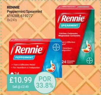 Bestway Rennie Peppermint-spearmint offer