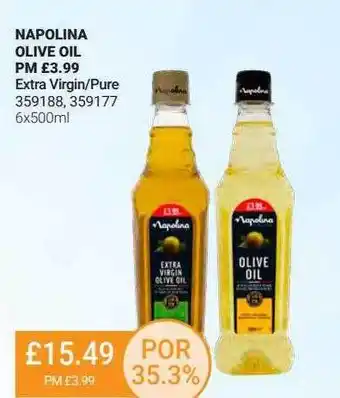 Bestway Napolina Olive Oil offer