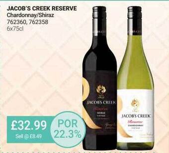 Bestway Jacob's Creek Reserve offer