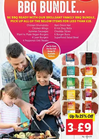 Lidl BBQ Bundle 1kg offer