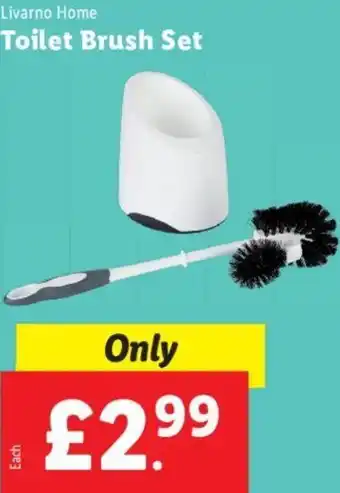 Lidl Toilet Brush Set offer