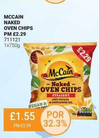 Bestway Mccain Naked Oven Chips offer