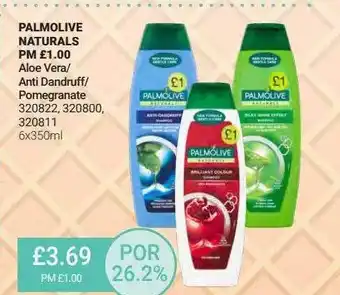 Bestway Palmolive Naturals Aloe Vera Anti-dandruff Pomegranate offer