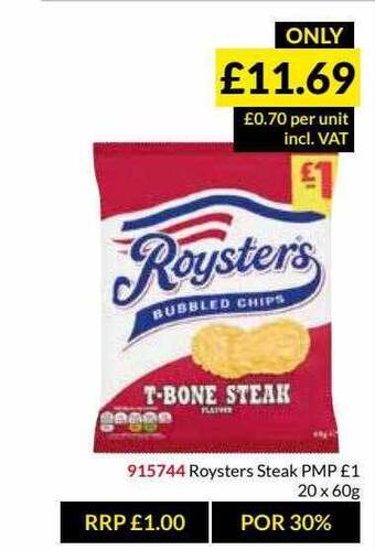 Musgrave MarketPlace Roysters Steak offer
