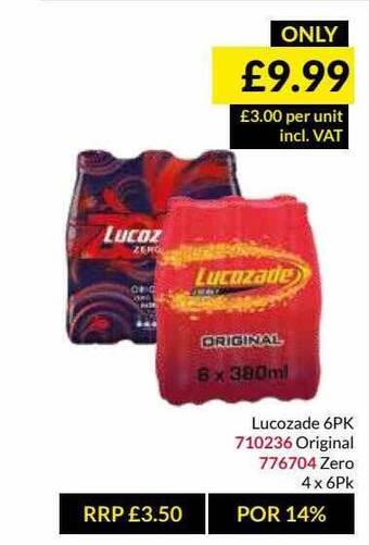 Musgrave MarketPlace Lucozade offer