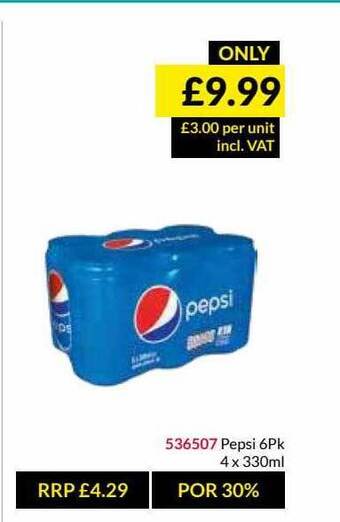 Musgrave MarketPlace Pepsi offer