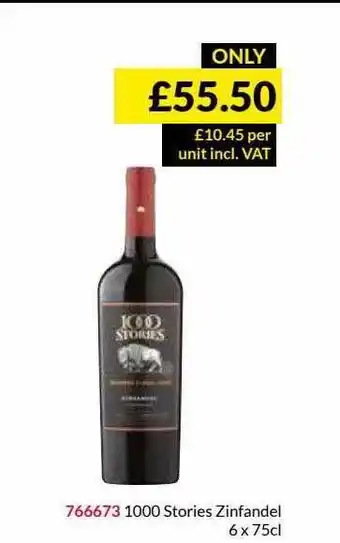Musgrave MarketPlace Stories Zinfandel offer