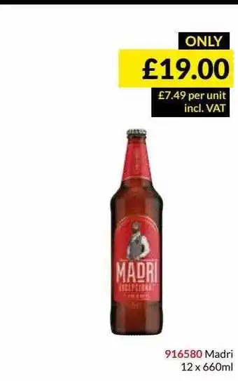 Musgrave MarketPlace Madri offer