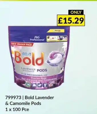 Musgrave MarketPlace Bold Lavender & Camomile Pods offer