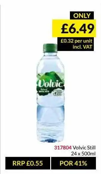 Musgrave MarketPlace Volvic Still offer