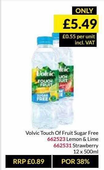 Musgrave MarketPlace Volvic Touch Of Fruit Sugar Free offer