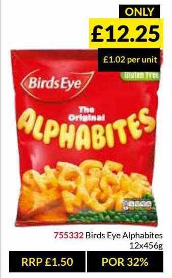 Musgrave MarketPlace Birds Eye Alphabites offer