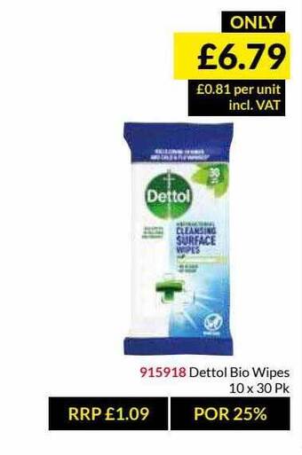 Musgrave MarketPlace Dettol Bio Wipes offer