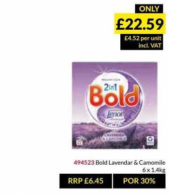 Musgrave MarketPlace Bold Lavendar & Camomile offer