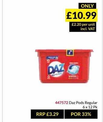 Musgrave MarketPlace Daz Pods Regular offer