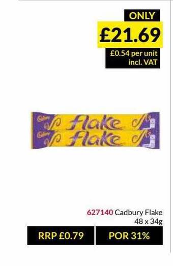 Musgrave MarketPlace Cadbury Flake offer