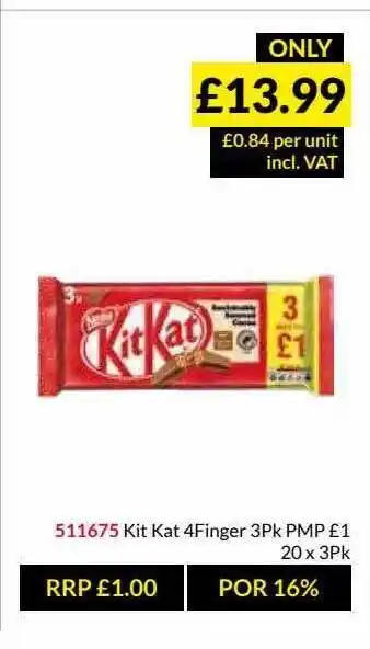 Kit Kat 4finger