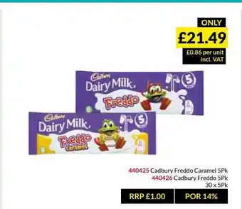 Musgrave MarketPlace Cadbury Freddo Caramel Cadbury Freddo offer