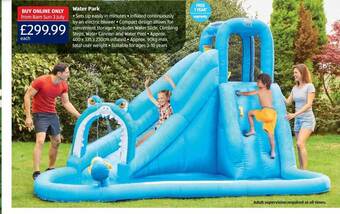 Aldi Water Park offer