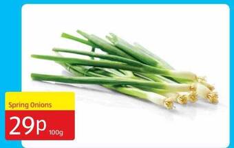 Aldi Spring Onions offer