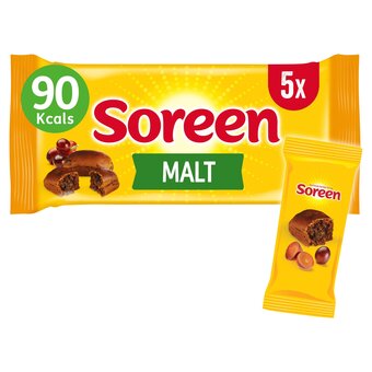 Tesco Soreen Malt Lunchbox Loaves 5 Pack offer