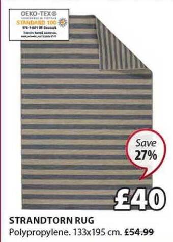JYSK Strandtorn Rug offer