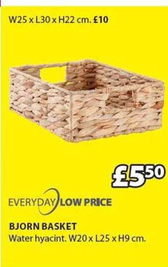 JYSK Bjorn Basket offer