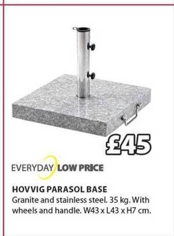 Hovvig Parasol Base