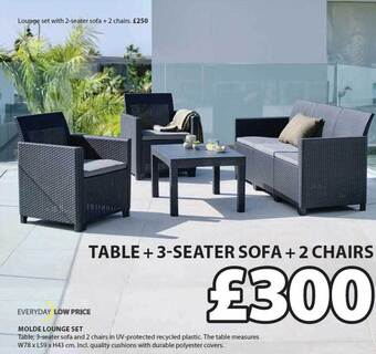 JYSK Molde Lounge Set offer