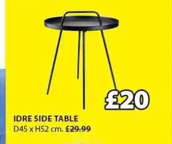 JYSK Idre Side Table offer