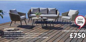 JYSK Vebbestrup Lounge Set offer