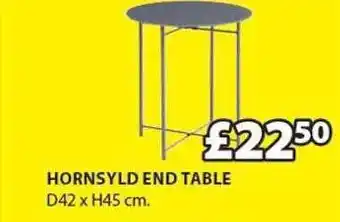 JYSK Hornsyld End Table offer