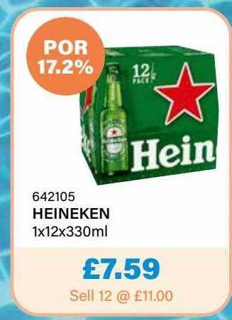 Bestway Heineken offer