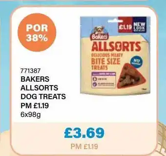 Bestway Bakers Allsorts Dog Treats offer