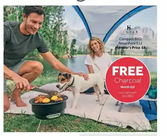 GO Outdoors Higear Compact Bbq offer