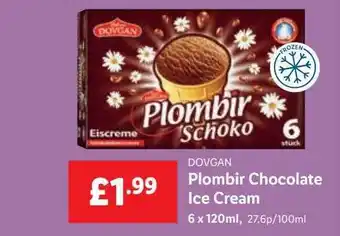 Lidl Plombir Chocolate Ice Cream offer