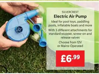 Lidl Electric Air Pump offer