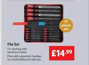 Lidl File Set offer
