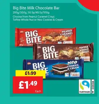 Lidl Big Bite Milk Chocolate Bar offer