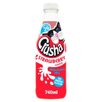 Asda Crusha No Added Sugar Strawberry Flavour Milkshake Mix offer