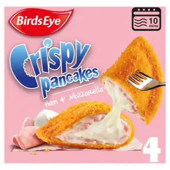 Asda Birds Eye 4 Ham & Mozzarella Crispy Pancakes offer
