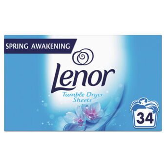 Asda Lenor Fabric Tumble Dryer Sheets Spring Awakening 34 Sheets offer