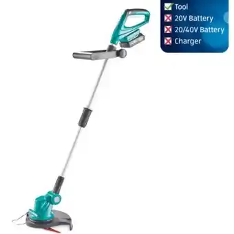 Aldi Cordless lawn trimmer offer