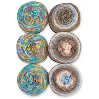 Aldi So crafty blue ombre yarn bundle offer